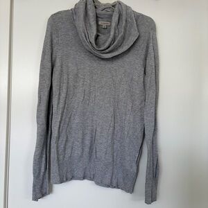Calvin Klein Jeans Light Gray Cowl Neck Sweater Size Large
